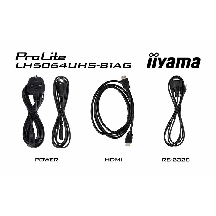 Iiyama LH5064UHS-B1AG 50 pulg. 4K UHD Android 14