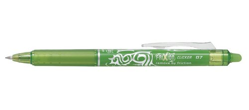 PILOT Bolígrafo Borrable Frixion Clicker 0,7 mm Verde Lima (Set de 12) PILOT Bolígrafo Borrable Frixion Clicker 0,7 mm Verde Lima (Set de 12)