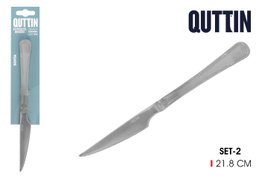 Quttin Set de 2 Cuchillos para Carne Sofia 21.5cm