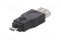 AKYGA Adaptador OTG USB 2.0 Negro