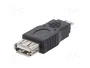 AKYGA Adaptador OTG USB 2.0 Negro