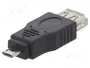 AKYGA Adaptador OTG USB 2.0 Negro