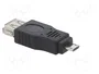 AKYGA Adaptador OTG USB 2.0 Negro