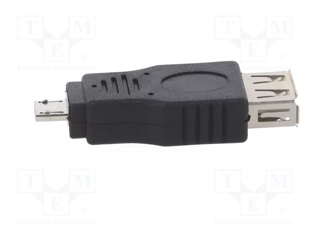AKYGA Adaptador OTG USB 2.0 Negro