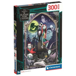 Clementoni Puzzle Super Pesadilla Antes de Navidad Disney 300pzs 48,5x33,5cm
