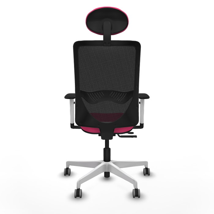 PIQUERAS Y CRESPO Silla de oficina Zulema Rosa con mecanismo Sincro/Traslack PIQUERAS Y CRESPO Silla de oficina Zulema Rosa con mecanismo Sincro/Traslack
