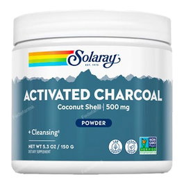 SOLARAY Carbón Activo de Coco 150gr