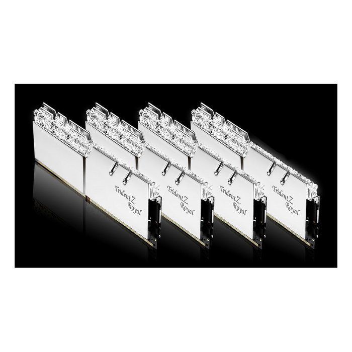 G.Skill F4-3200C16Q-64GTRS 64GB DDR4 3200MHz CL16 (4x16GB) Trident Z Royal para PC