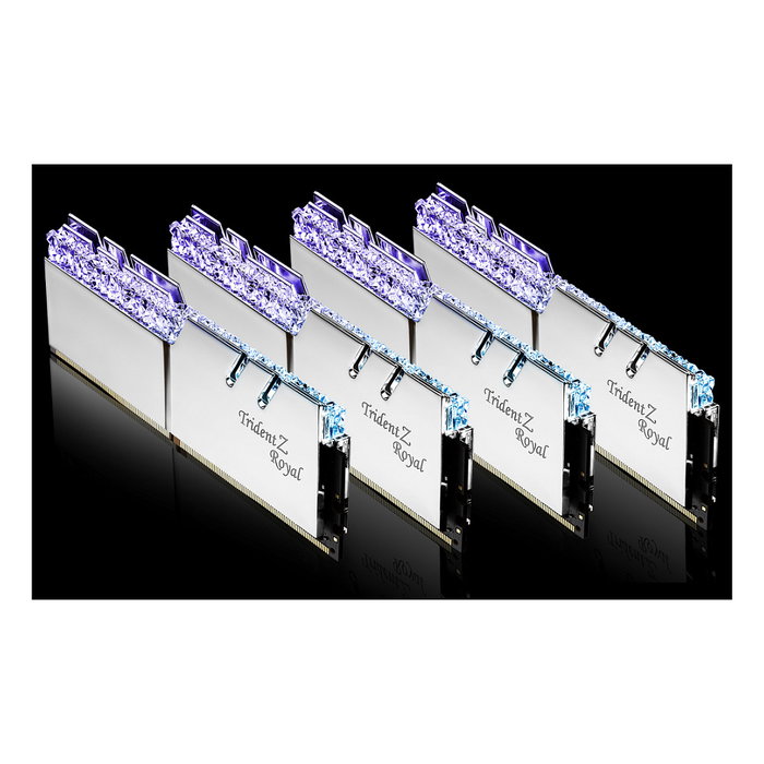 G.Skill Trident Z Royal 64 GB (4x16 GB) DDR4 3200 MHz CL16 G.Skill Trident Z Royal 64 GB (4x16 GB) DDR4 3200 MHz CL16
