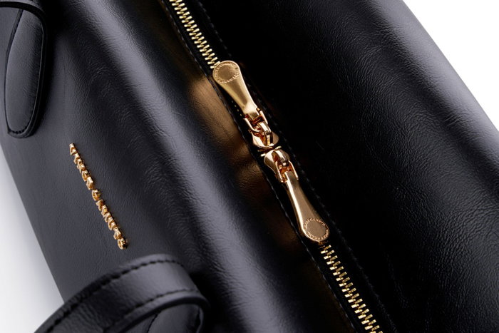 Vince Camuto Liguria Bolsa de Hombro Negro Cuero de Polivinilo 31x17x19 cm Vince Camuto Liguria Bolsa de Hombro Negro Cuero de Polivinilo 31x17x19 cm