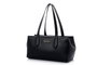 Vince Camuto Liguria Bolsa de Hombro Negro Cuero de Polivinilo 31x17x19 cm