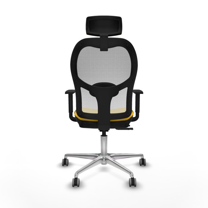PIQUERAS Y CRESPO Silla de oficina Jorquera Sincro/Traslack Amarillo y Blanco PIQUERAS Y CRESPO Silla de oficina Jorquera Sincro/Traslack Amarillo y Blanco