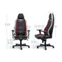 Noblechairs LEGEND Gaming Stuhl - schwarz/weiß/rot