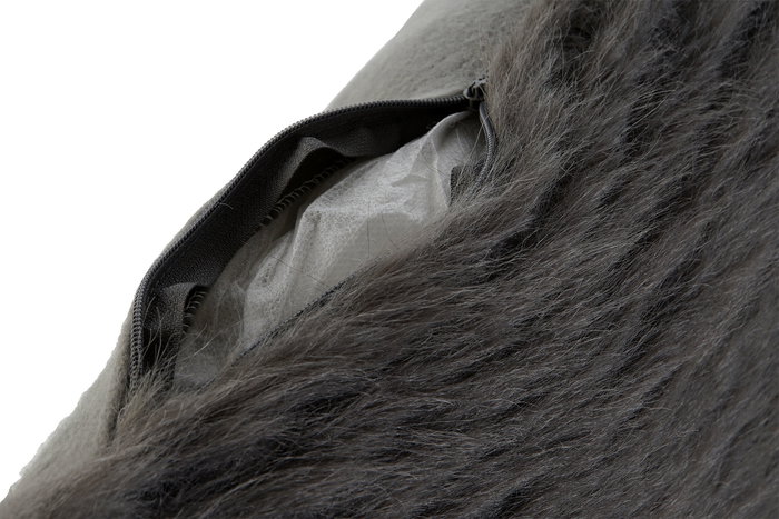 DKD Home Decor Polar 2c24 Cojín Gris 45 x 45 cm (2 Unidades)