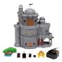 Jakks Pacific Super Mario Galaxy: Playset Deluxe Castillo de Bowser con Minifigura
