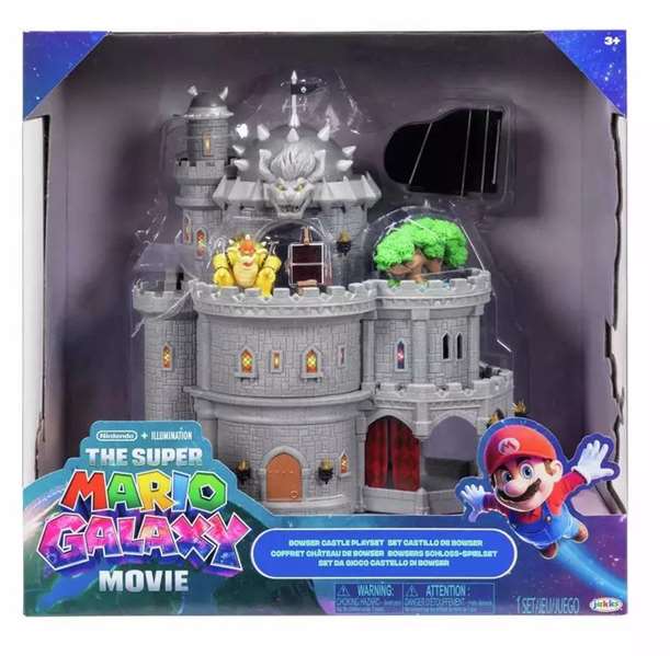 Jakks Pacific Super Mario Castillo Bowser Deluxe Galaxy - Juguete 40 x 20 cm - Español Jakks Pacific Super Mario Castillo Bowser Deluxe Galaxy - Juguete 40 x 20 cm - Español