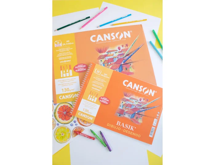 Canson Minipack Papel de Dibujo Basik A3 130g 10 Hojas Canson Minipack Papel de Dibujo Basik A3 130g 10 Hojas