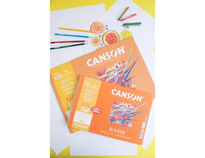Canson Minipack Papel de Dibujo Basik A3 130g 10 Hojas Canson Minipack Papel de Dibujo Basik A3 130g 10 Hojas