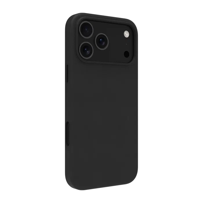 Apple iPhone 17 Pro Max - Funda con MagSafe de cuero grano entero, color negro, resistente a rayones