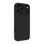 Apple iPhone 17 Pro Max - Funda con MagSafe de cuero grano entero, color negro, resistente a rayones