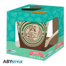 ABYstyle Taza Animal Crossing Brewster 250 ml Cerámica Licencia Oficial
