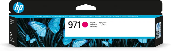 HP 971 Cartucho de tinta original magenta estándar 2500 páginas HP 971 Cartucho de tinta original magenta estándar 2500 páginas