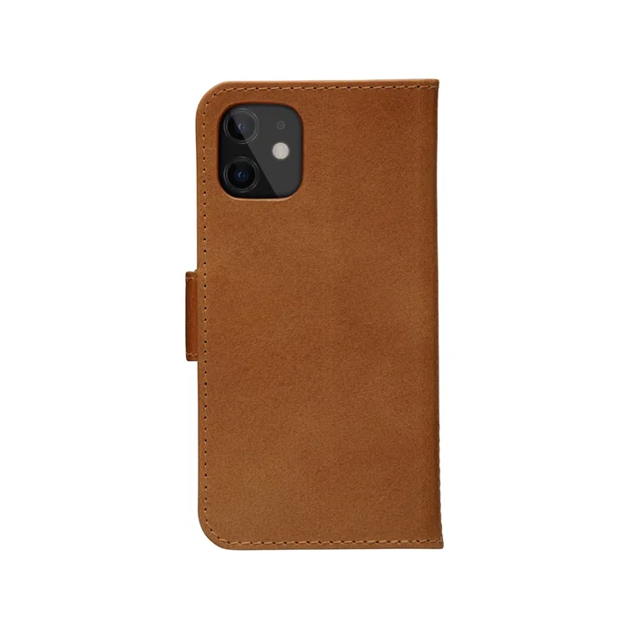 dbramante1928 Copenhagen Slim Funda cartera de cuero para Apple iPhone 12 mini (5.4") - Bronceado