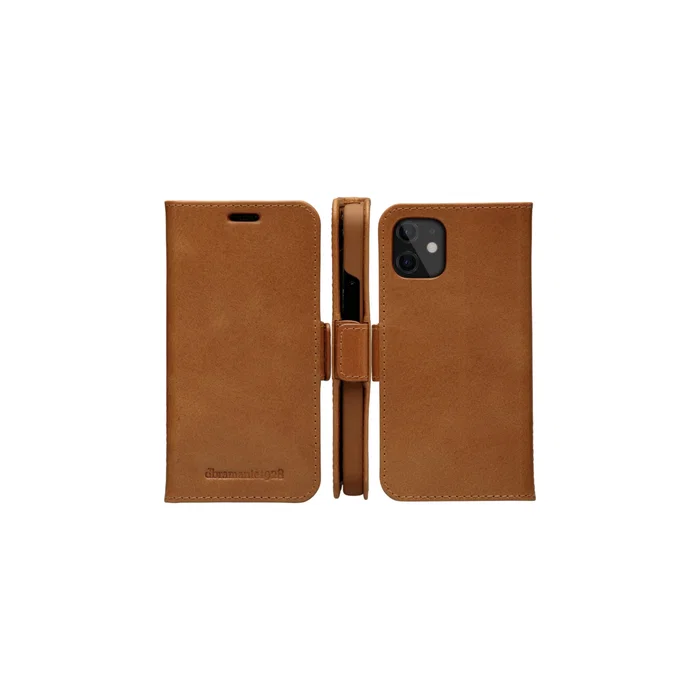 dbramante1928 Copenhagen Slim Funda cartera de cuero para Apple iPhone 12 mini (5.4") - Bronceado