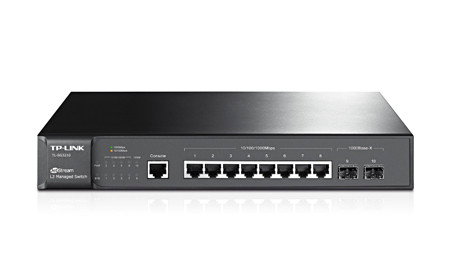 TP-Link TL-SG3210 V4 Switch Gestionable Omada con 8 Puertos Gigabit y 2 Ranuras SFP TP-Link TL-SG3210 V4 Switch Gestionable Omada con 8 Puertos Gigabit y 2 Ranuras SFP
