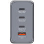 Verbatim GNC-240 Cargador GaN de 240 W con 3x USB-C y 1x USB-A