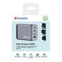 Verbatim GNC-240 Cargador GaN de 240 W con 3x USB-C y 1x USB-A