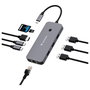 Verbatim USB-C Pro Multiport Hub CMH-09 Plata