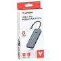 Verbatim USB-C Pro Multiport Hub CMH-09 Plata