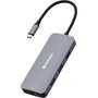 Verbatim USB-C Pro Multiport Hub CMH-09 Plata