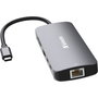 Verbatim USB-C Pro Multiport Hub CMH-09 Plata