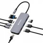 Verbatim USB-C Pro Multiport Hub 9 Puertos Plata CMH-09