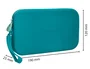 Antartik Estuche Portatodo Silicona Soft Rectangular Tropical Dive Turquesa 190x120x25 mm