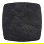 Mesa Centro Negro Piedra Sinterizada 60 X 60 X 50 cm