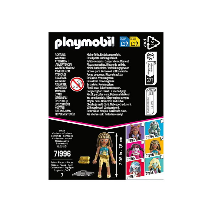 Playmobil Monster High Cleo De Nile Figura 71996 Coleccionable