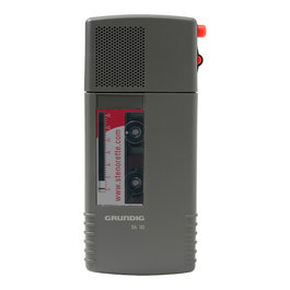 Grundig SH 10 Stenocassette Titanium (GFI2700) Máquina de dictado