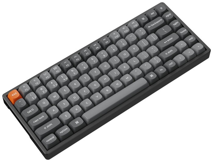 Keychron K2 Max 75% Teclado Mecánico Inalámbrico RGB Switches Rojos Negro Keychron K2 Max 75% Teclado Mecánico Inalámbrico RGB Switches Rojos Negro