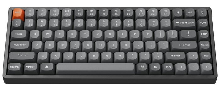 Keychron K2 Max 75% Teclado Mecánico Inalámbrico RGB Switches Rojos Negro Keychron K2 Max 75% Teclado Mecánico Inalámbrico RGB Switches Rojos Negro