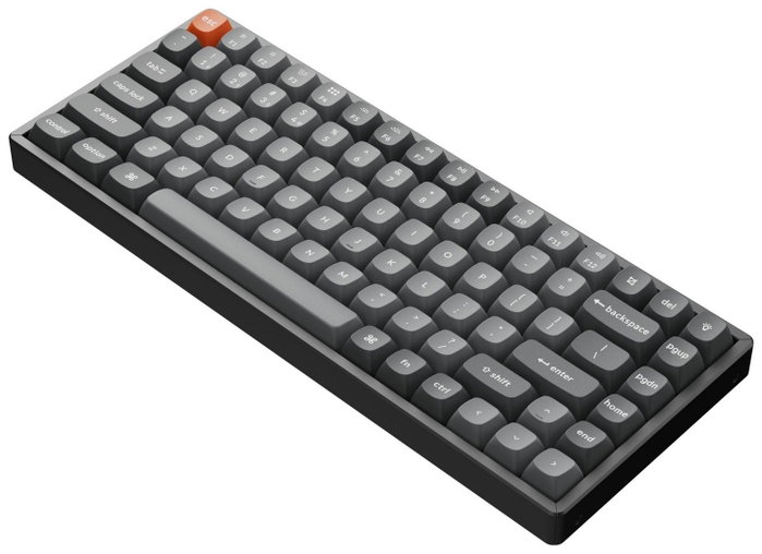 Keychron K2 Max 75% Teclado Mecánico Inalámbrico RGB Switches Rojos Negro Keychron K2 Max 75% Teclado Mecánico Inalámbrico RGB Switches Rojos Negro