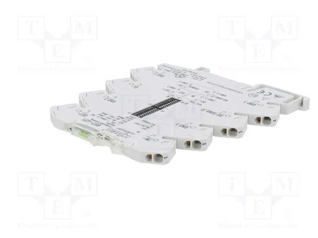 WAGO Transductor separador de señal y amplificador para raíl DIN