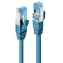 Lindy 47145 Cable de Red Cat6a S/FTP Azul 0,3 m