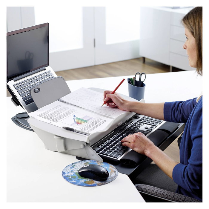 Fellowes Easy Glide Soporte y atril multifunción