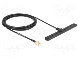 DeLOCK Antena Omnidireccional 96090 con Cable de 3 m y Conector SMA