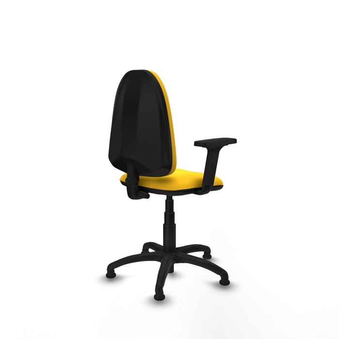 PIQUERAS Y CRESPO Silla de oficina Aýna Amarillo