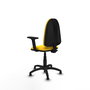 PIQUERAS Y CRESPO Silla de oficina Aýna Amarillo