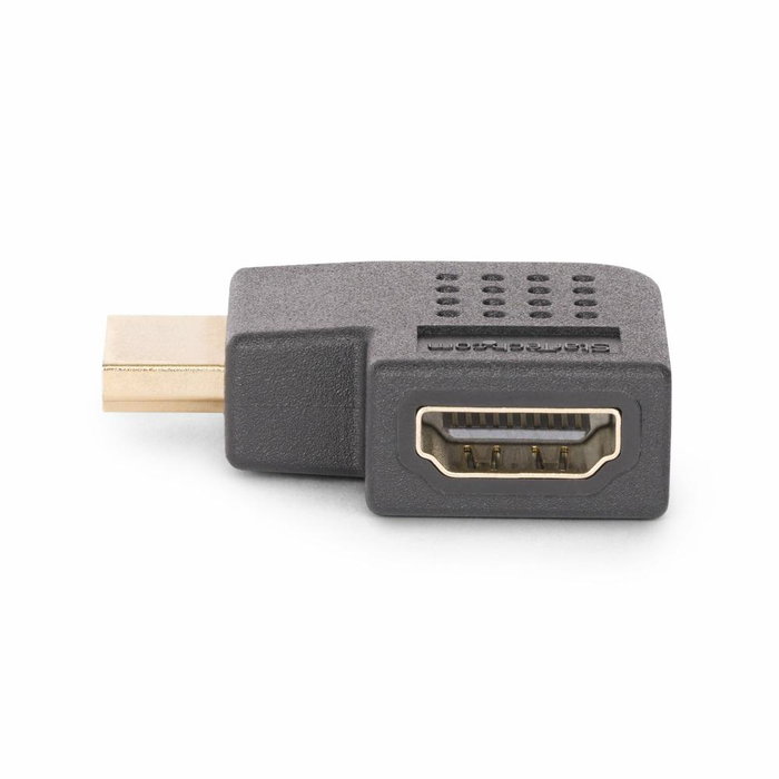 Startech Adaptador HDMI 2.0 Acodado a la Derecha Macho a Hembra